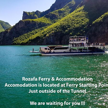 Rozafa Ferry & Accommodation Koman Exterior foto